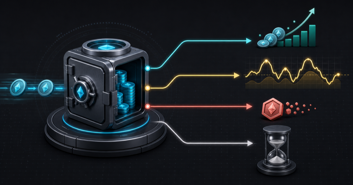 스테이킹 결과는 보상뿐 아니라 가격 변화, 수수료, 출금 대기에도 영향을 받는다